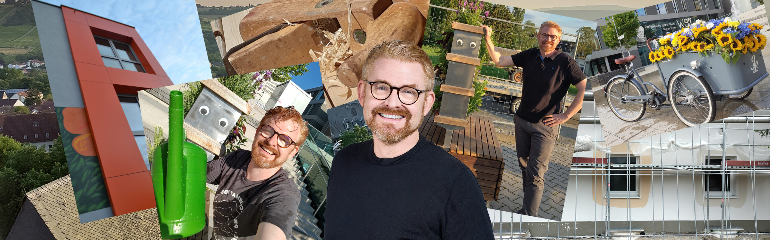 Über Stephen Heiser (Collage)